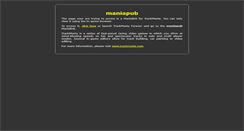 Desktop Screenshot of maniapub.trackmania.com